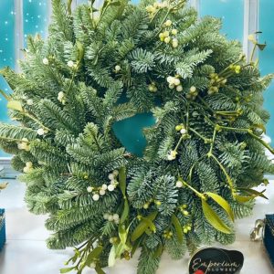 coronita nobilis si vasc 30 35 cm brad natural premium